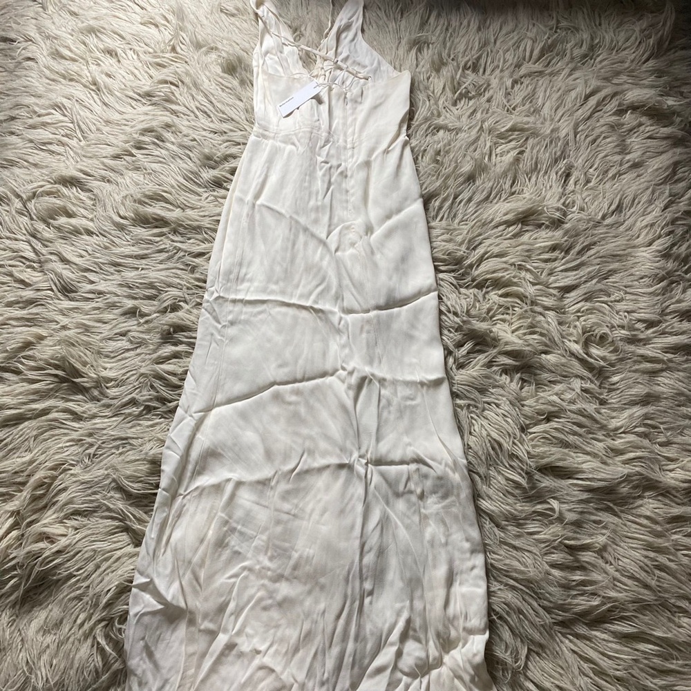 NWT Reformation Bray Dress, Ivory Wedding Dress, Formal Gown - Picture 10 of 10